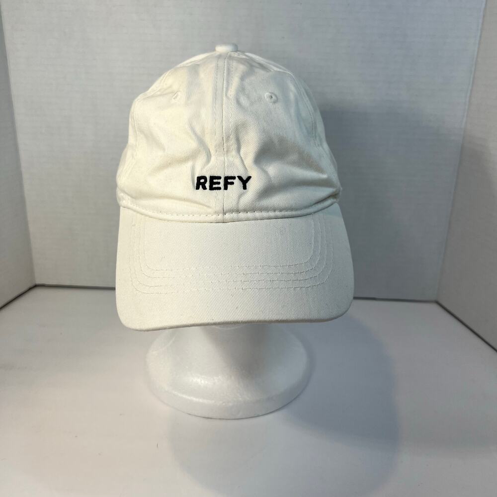 REFY The Refy Cap in White adjustable one size fits most